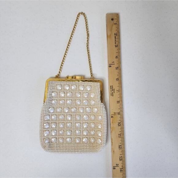 Pearl Beaded Evening Bag - Picture 9 of 11